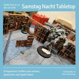 Einmal im Monat am Samstag findet im Vereinsheim des Fantasy Spiele Wü e.V. ein Tabletop Tag statt. Hier können Anfänger, Fortgeschrittene und Veteranen ihre Kenntnisse austauschen, Schlachten schlagen und über das abwechslungsreichste Hobby der Welt. Wir bieten offene Spieltische, Gelände und tolle Mitspieler für euch an. #tabletop #tabletopwürzburg #fantasyspiele #fswue #fantasyspielewürzburg #fsw #würzburg #wü